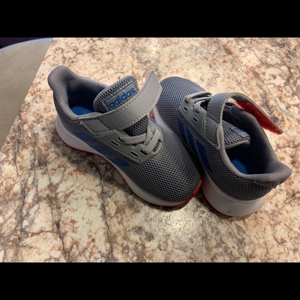 Adidas blue grey sneakers